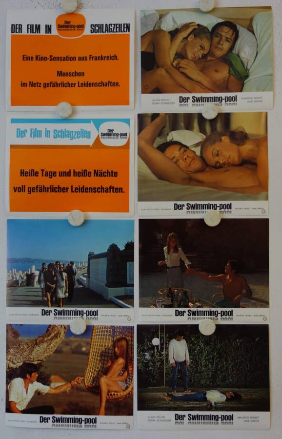 Der Swimmingpool originale deutsche Aushangfotos (23)